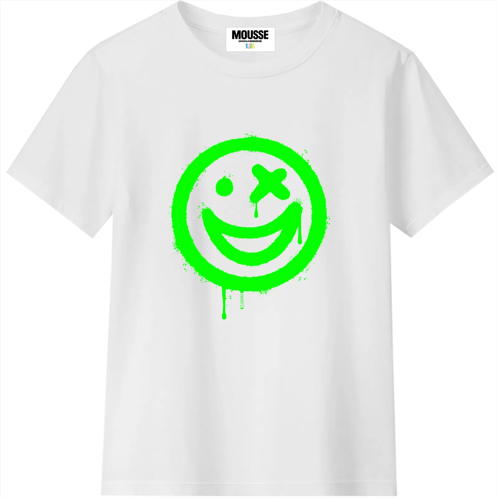 T-shirt manica corta graffiti spray