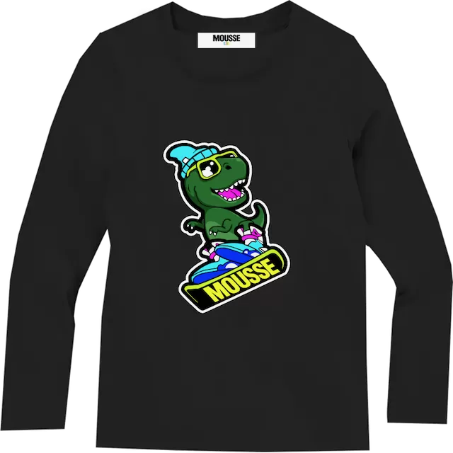 T-shirt manica lunga snow