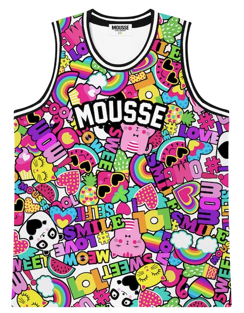 Canotta basket girl pop