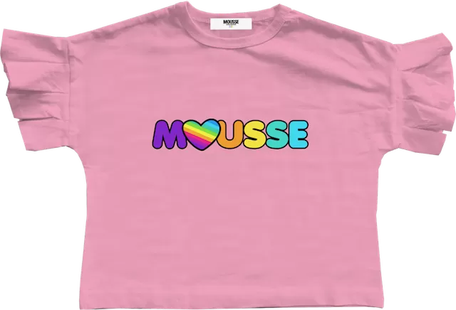 T-shirt crop girl pop