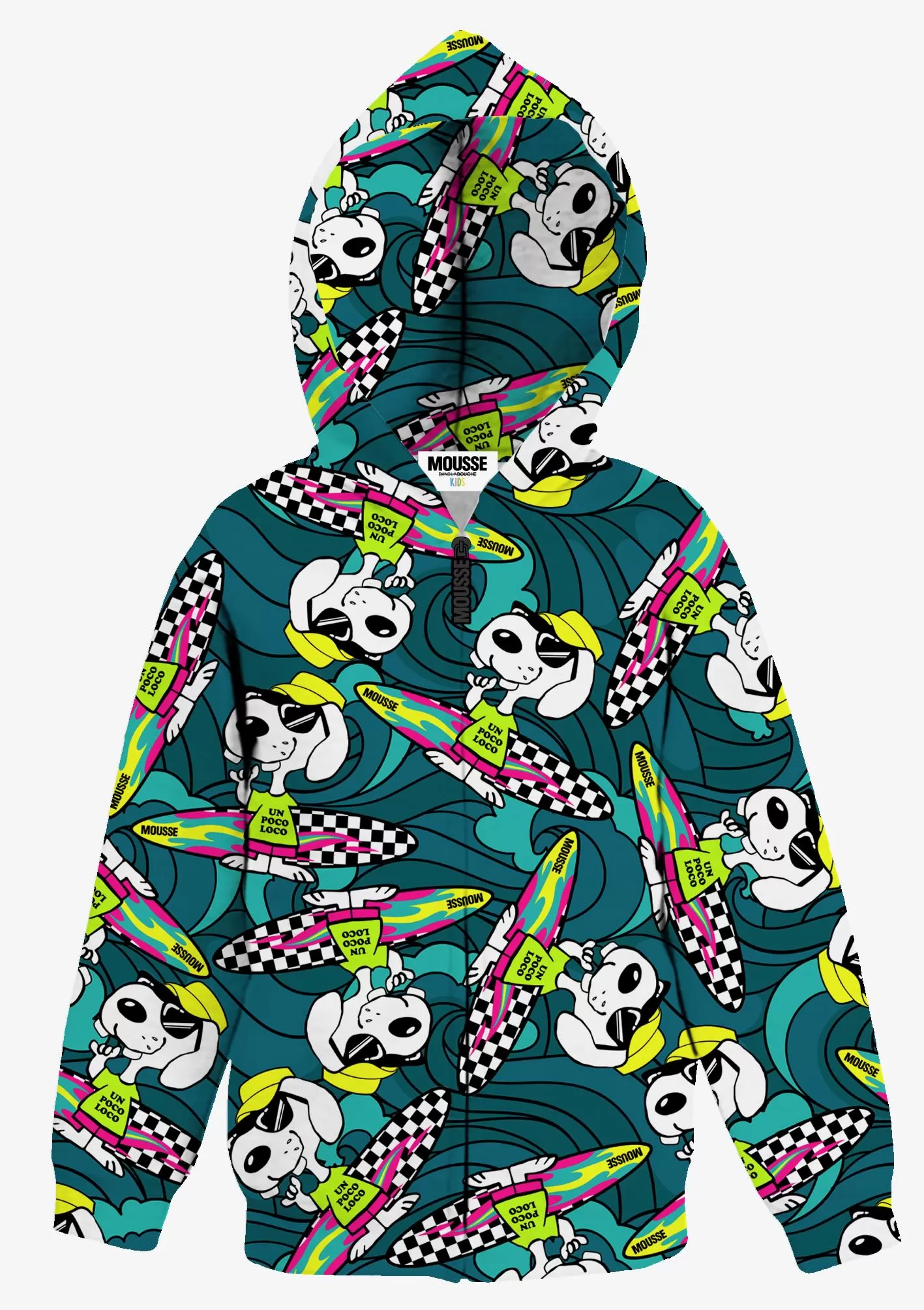 Felpa zip snoopsurf