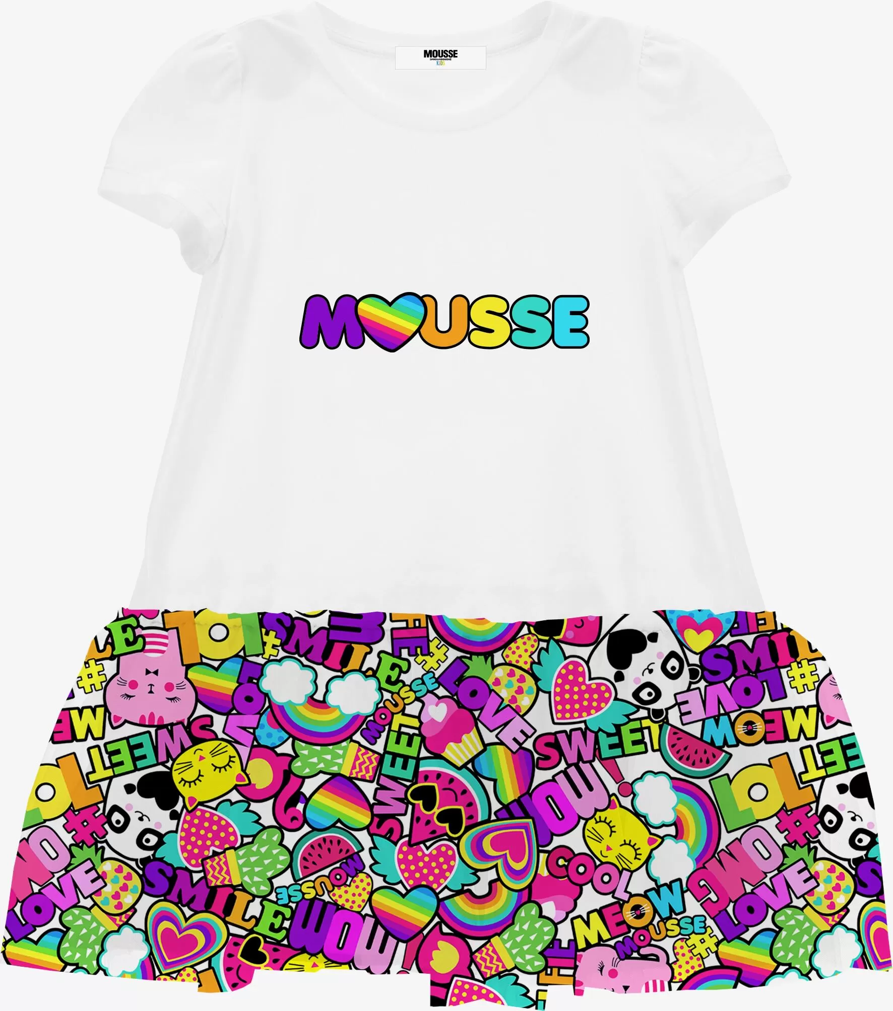Abito tulle girlpop
