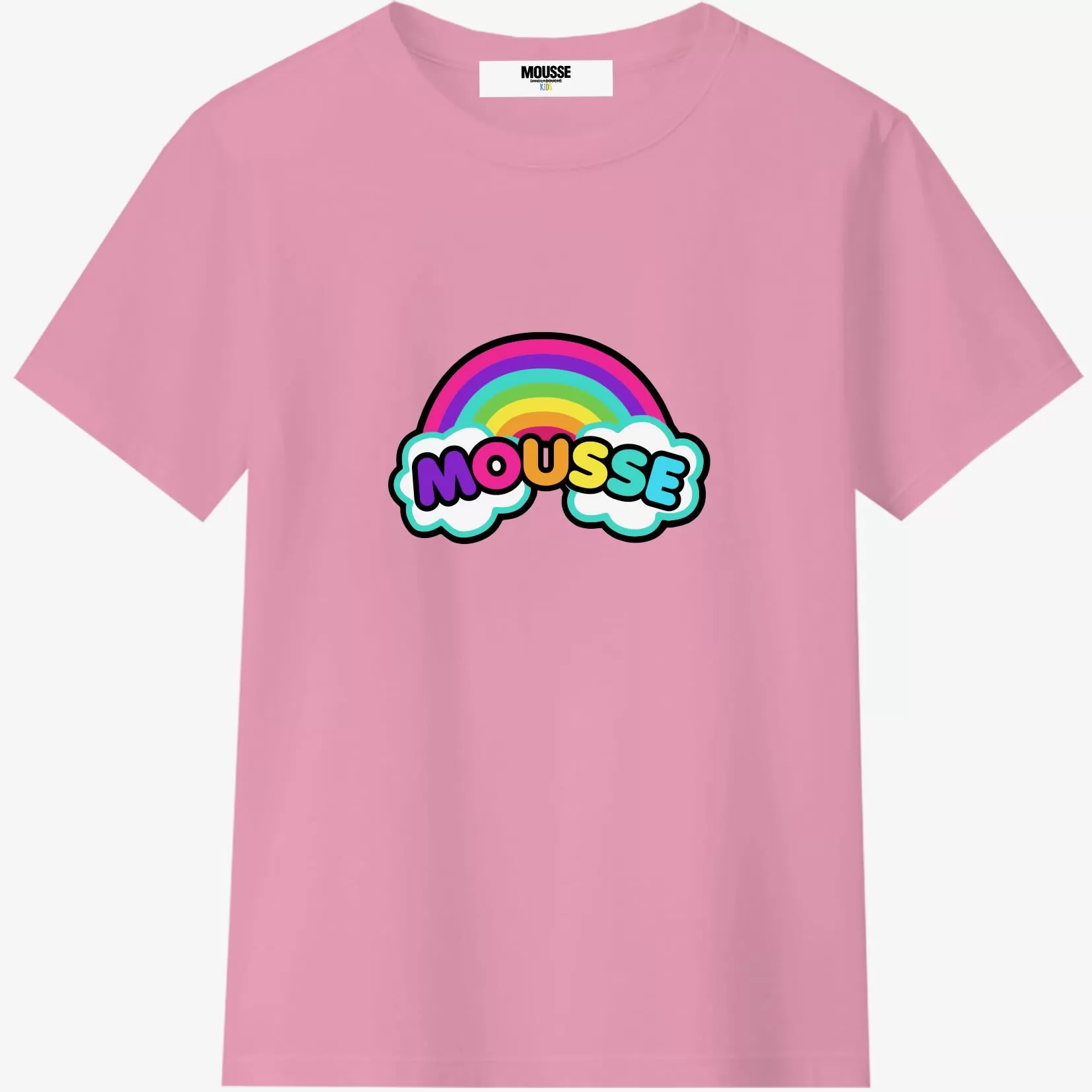 T-shirt manica corta girl pop pink
