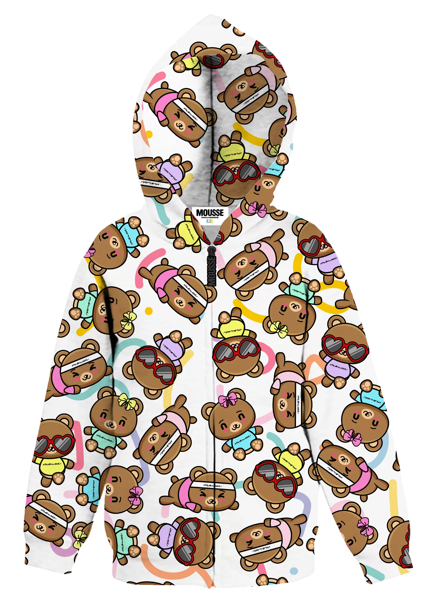 Felpa zip teddy cool