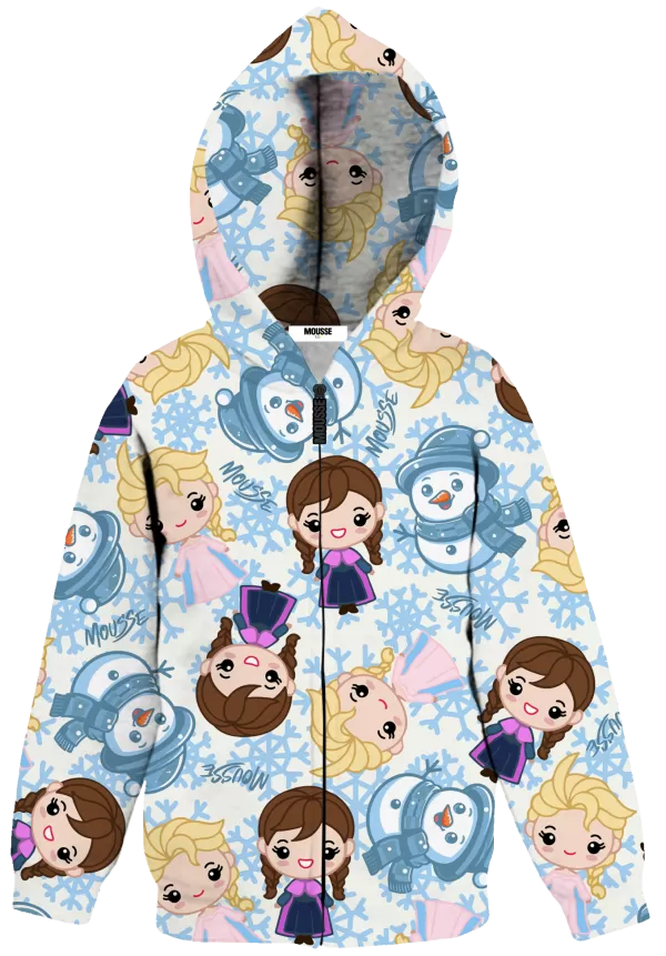Felpa zip sisterice