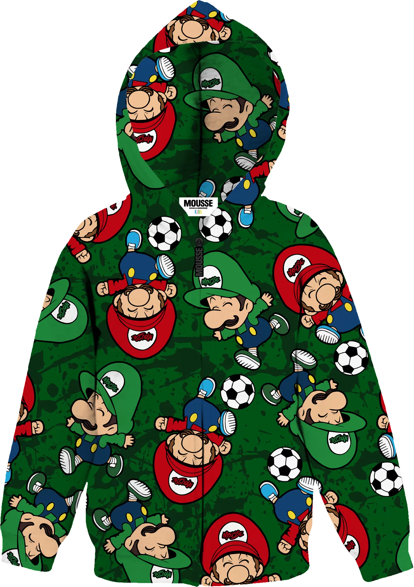 Felpa zip brossoccer