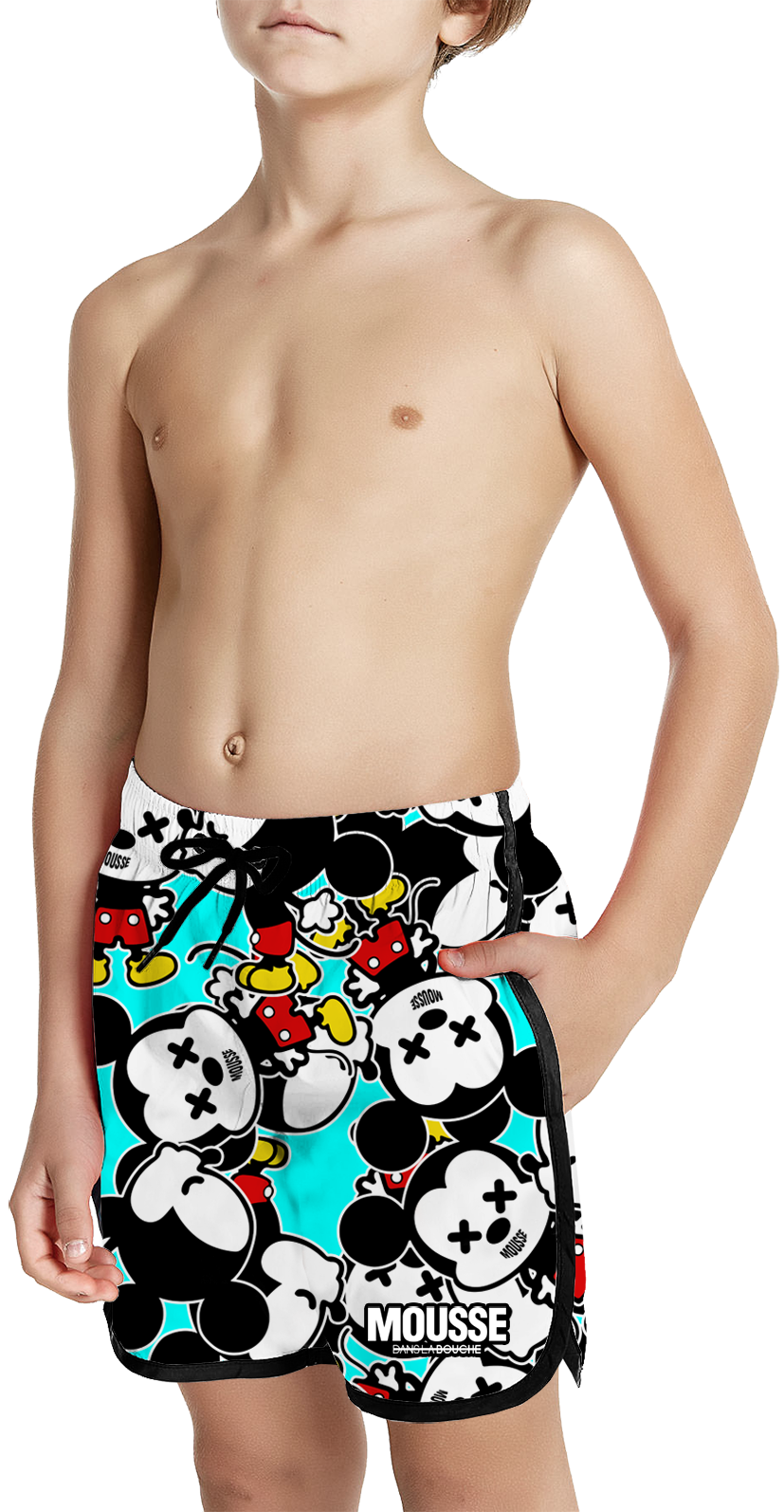 Boardshort kiss mickey