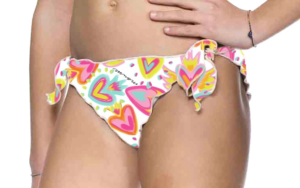 Costume slip heart paint