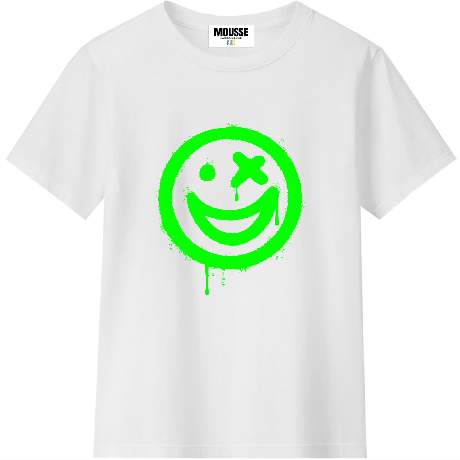 T-shirt manica corta graffiti spray