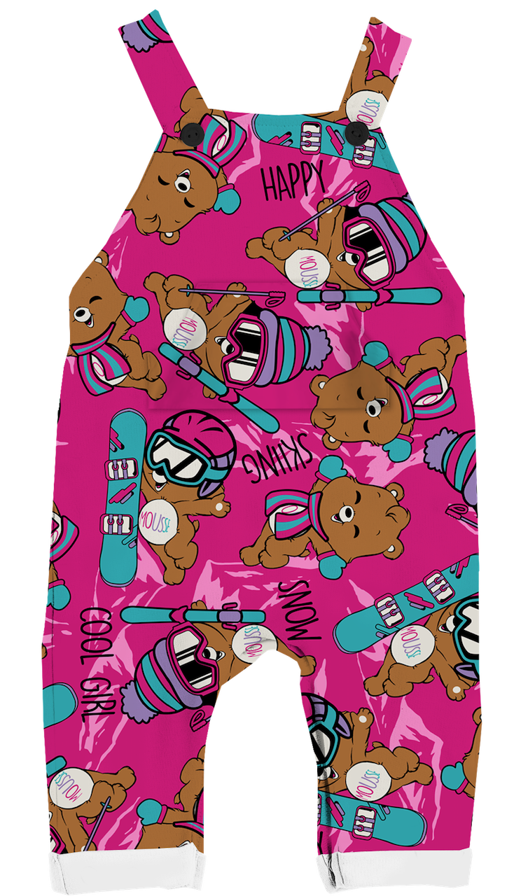 Salopette neonato teddy sky