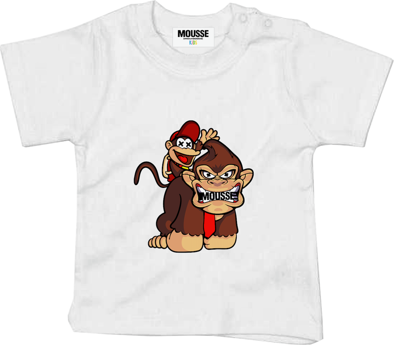 T-shirt neonato kong bross