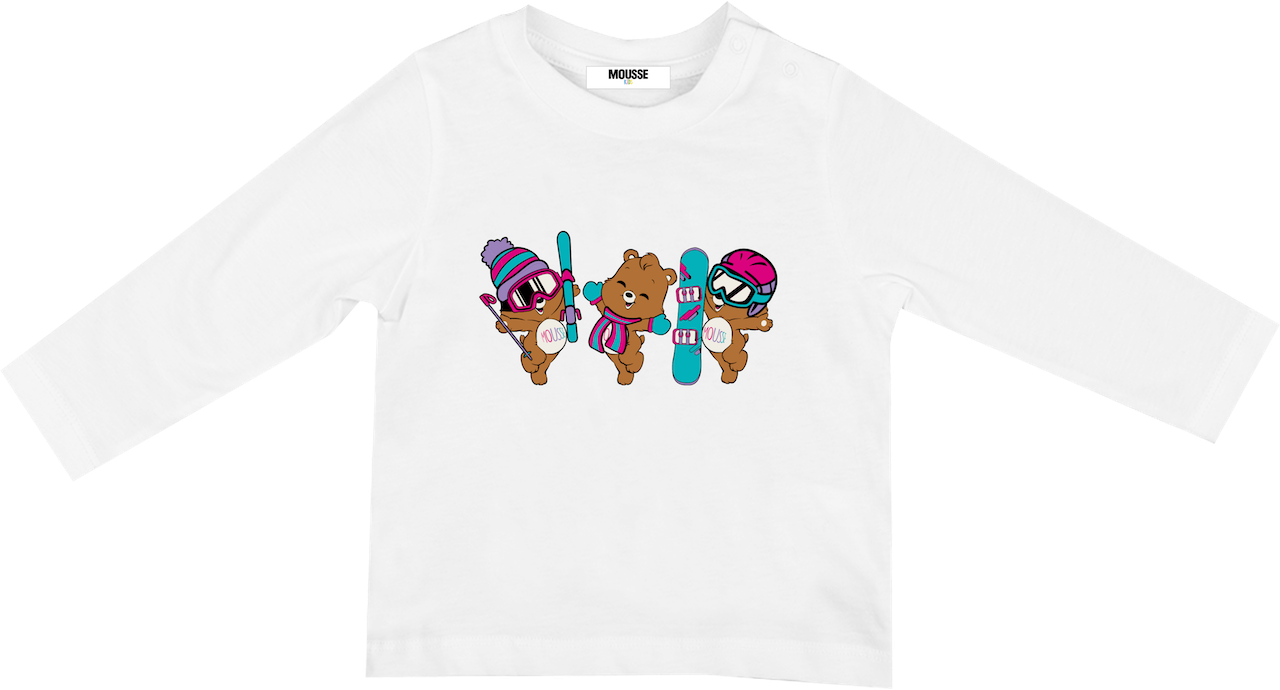 T-shirt ml neonato teddy sky