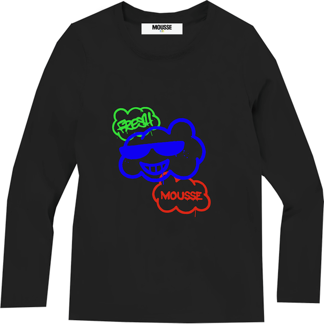 T-shirt manica lunga rainbow