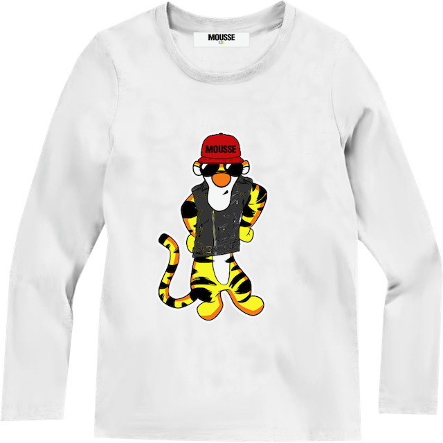 T-shirt manica lunga tigro