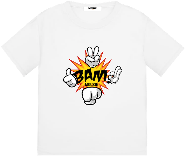 T-shirt manica corta hand pop