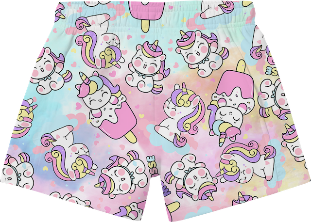 Shorts felpa vaporunicorn