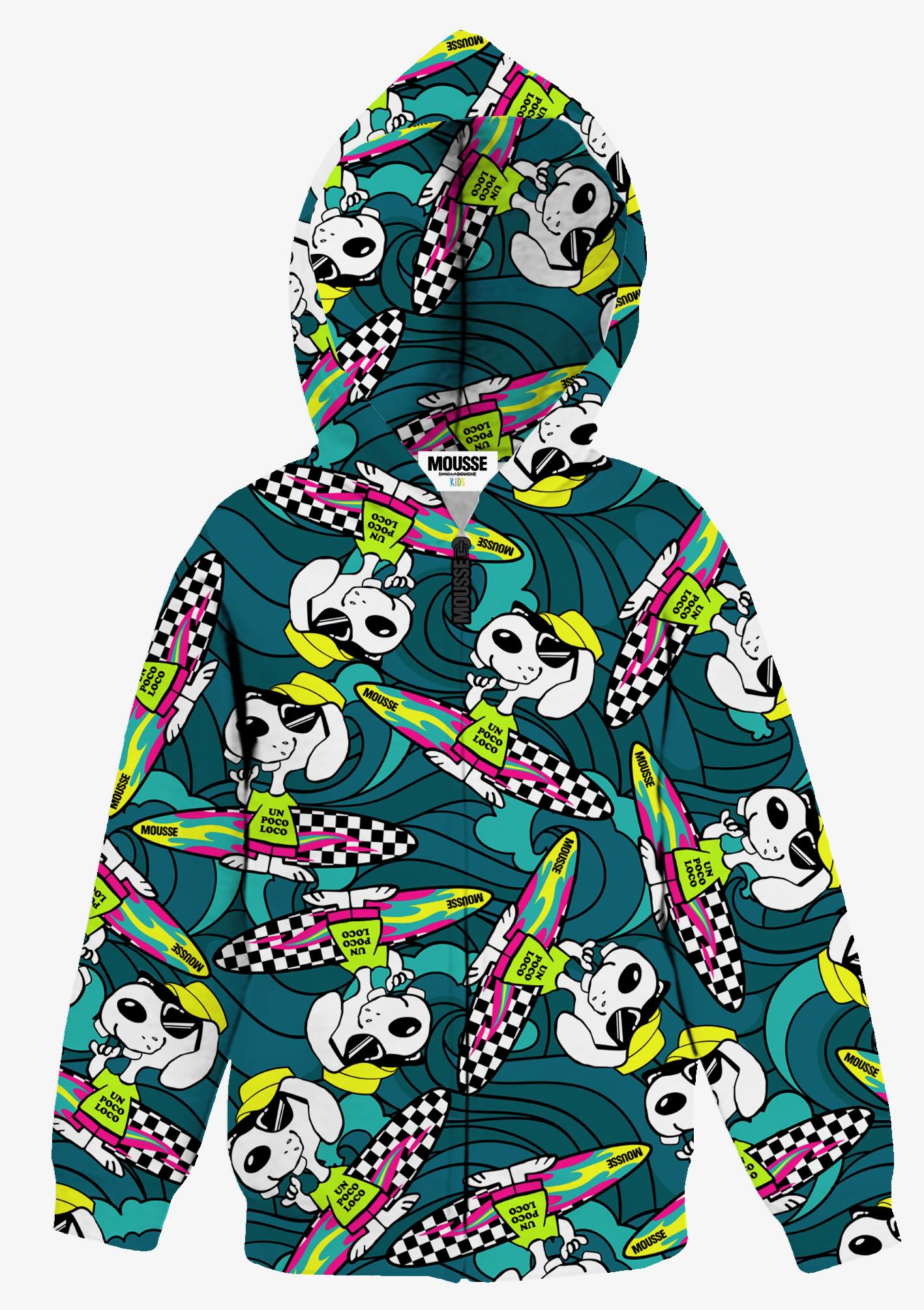 Felpa zip snoopsurf