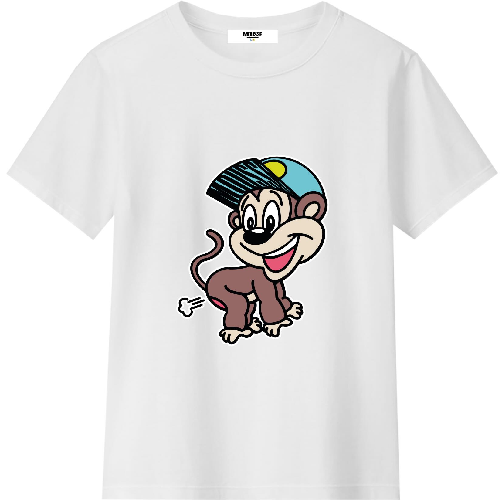 T-shirt manica corta monkey
