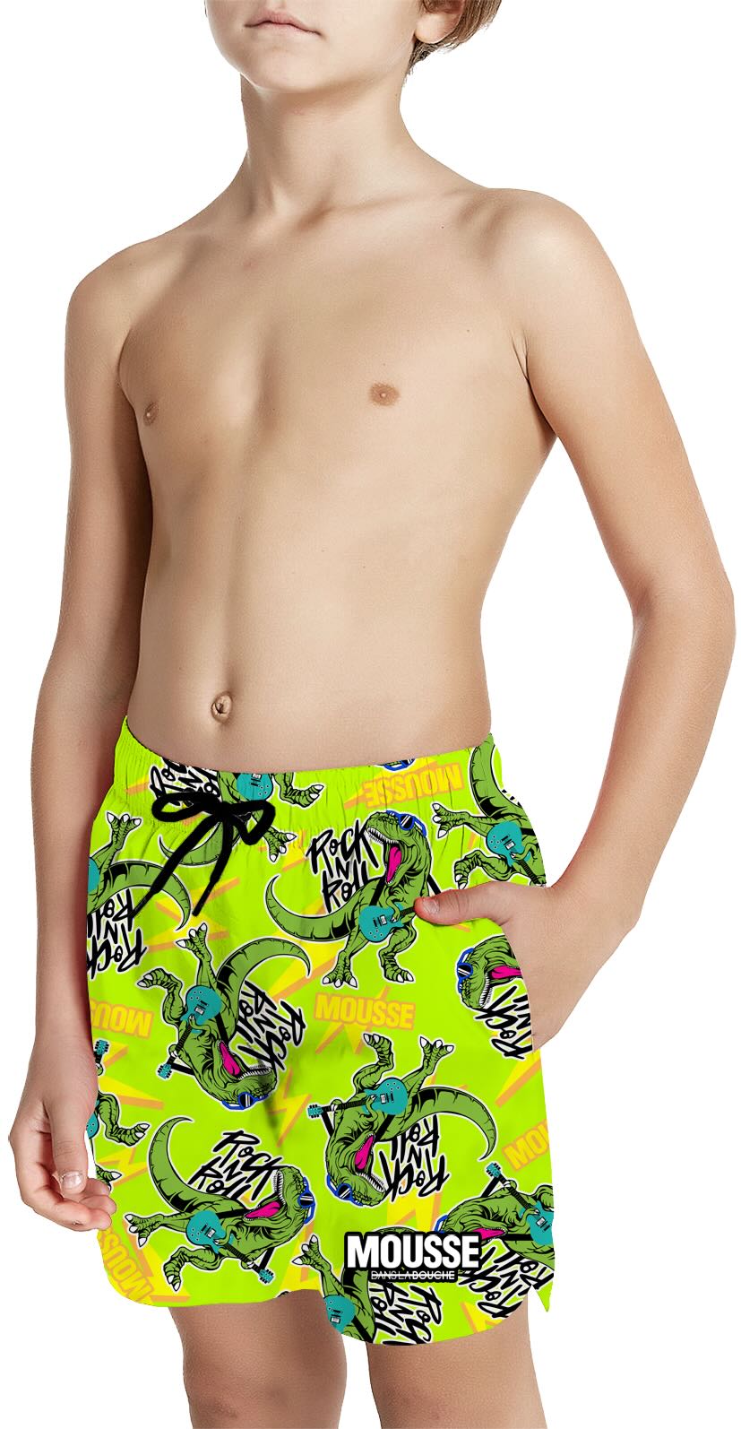Boardshort dino rock
