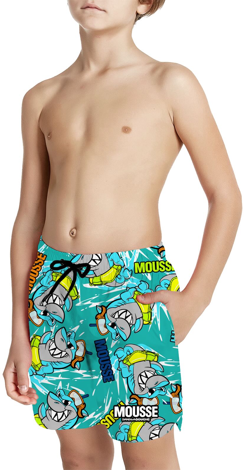 Boardshort save shark