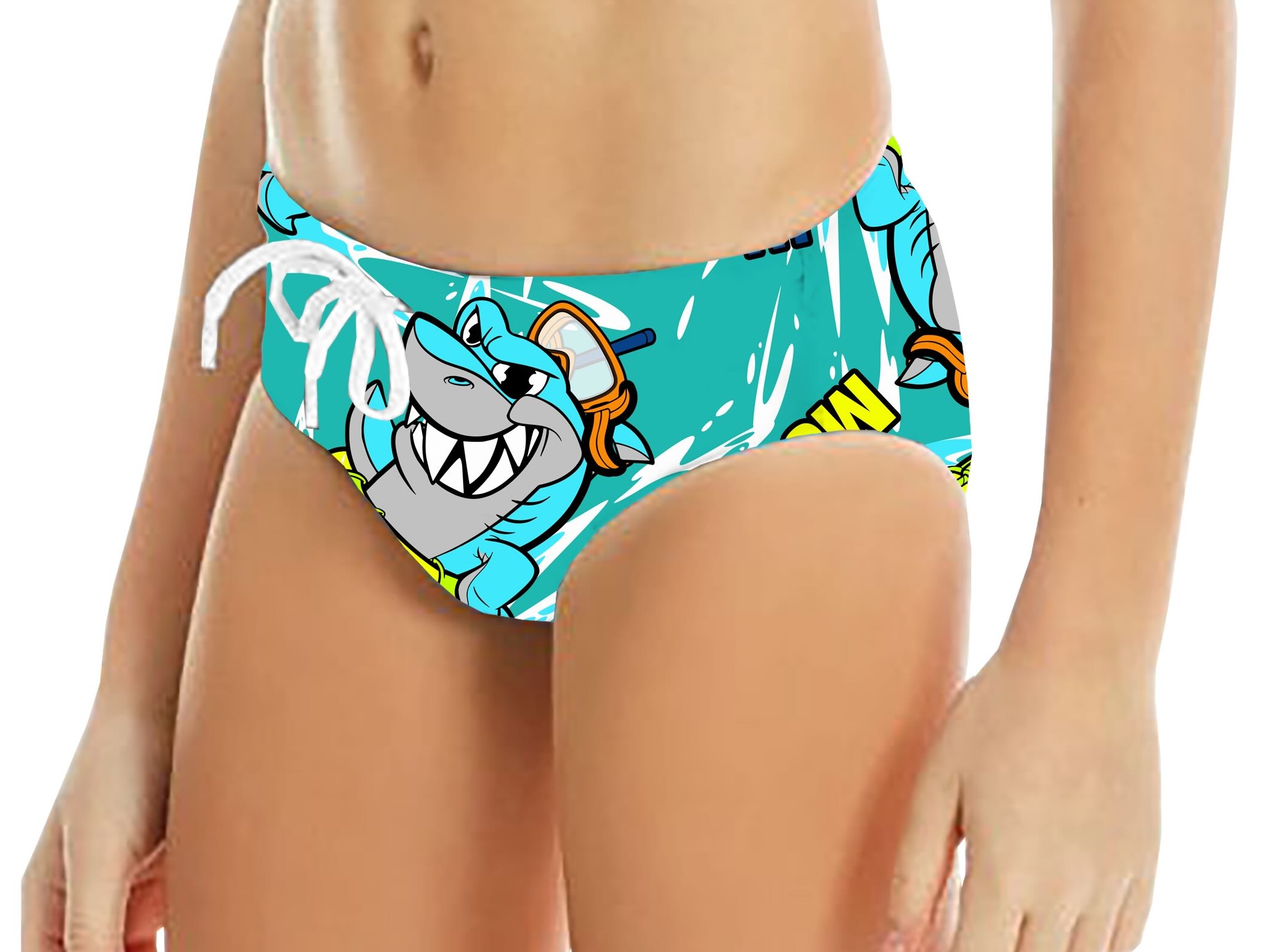 Costume slip save shark