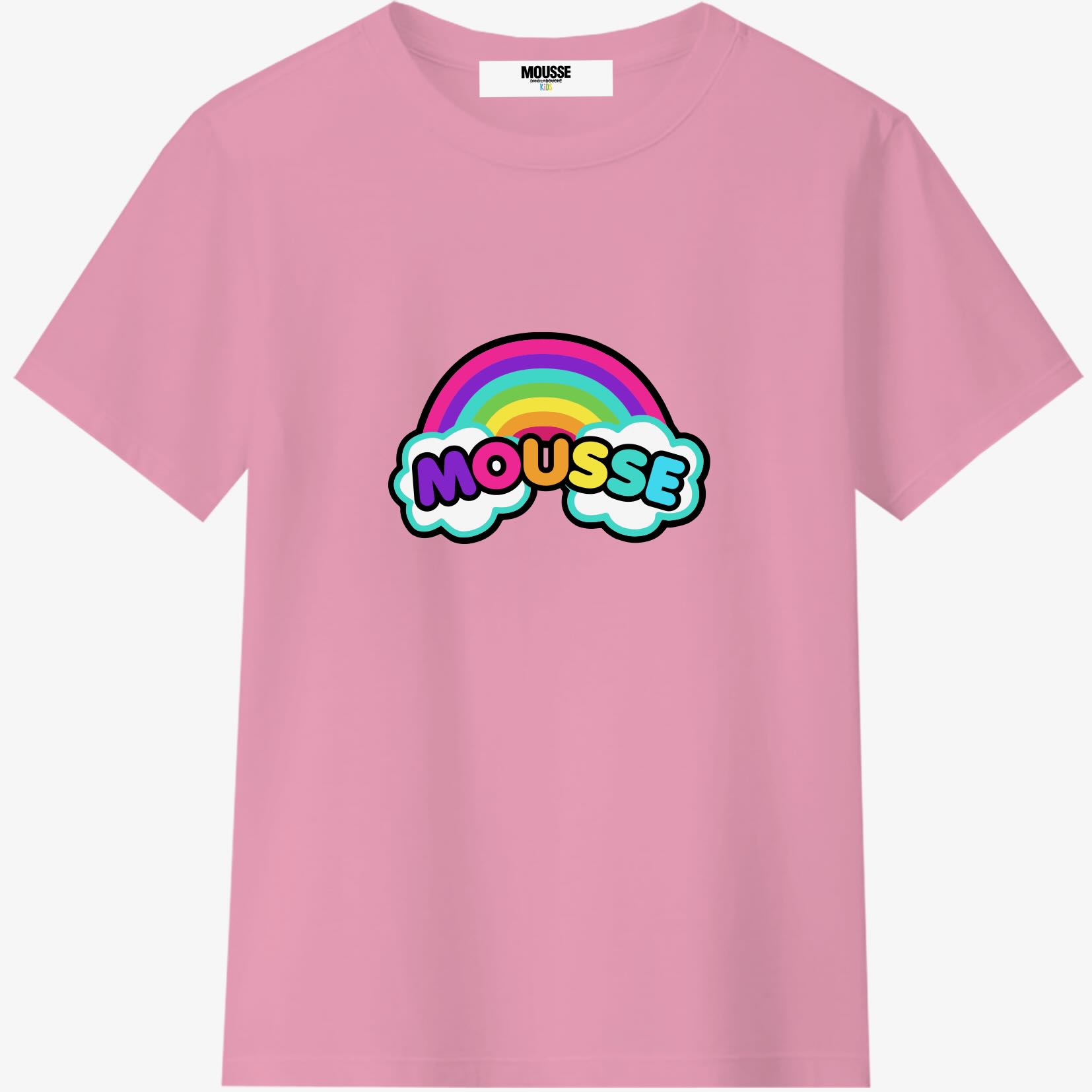T-shirt manica corta girl pop pink