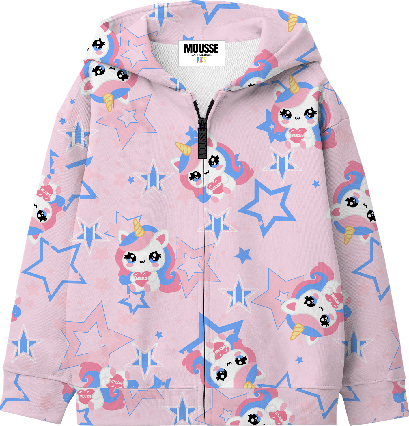 Felpa zip lovunicorn