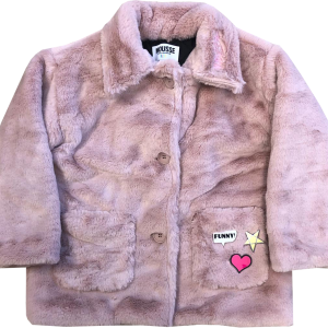 jacket ecofur pink