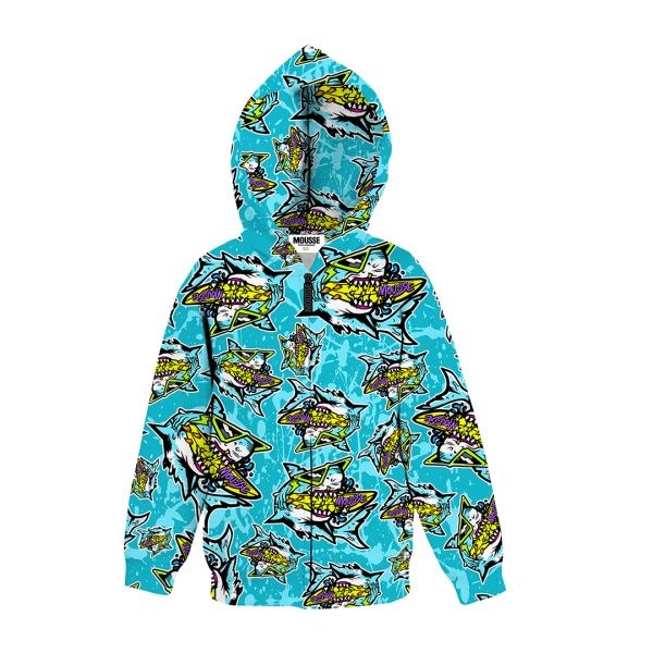 Felpa zip life shark